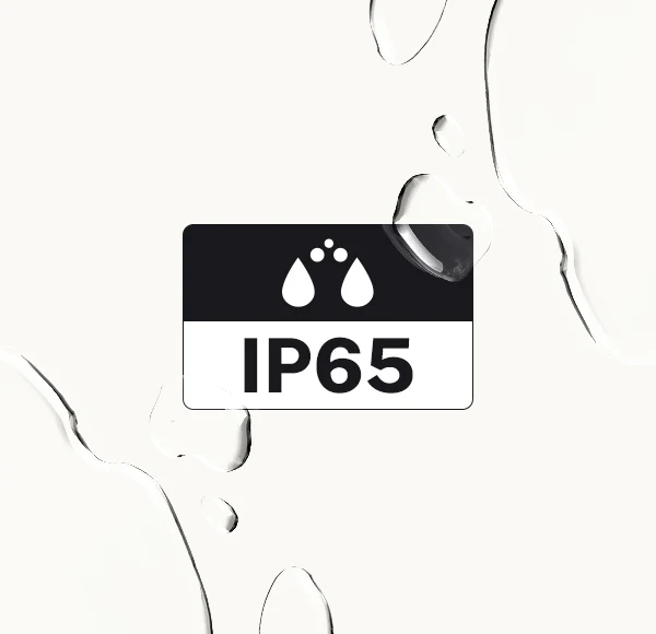 Schutzklasse IP65